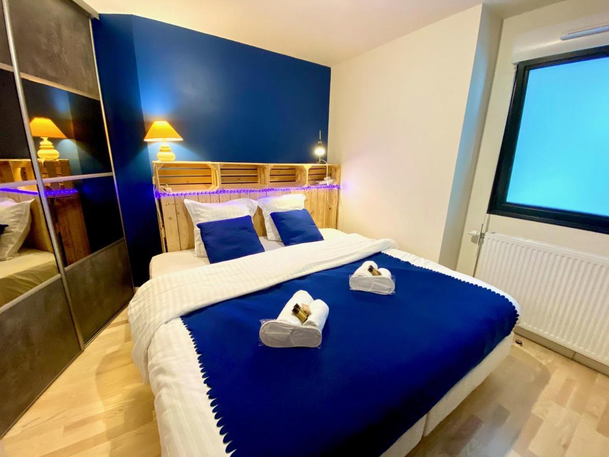 Le Neptune, Appartement Avec Parking Et Jardin Proche Universite Caen Exterior foto