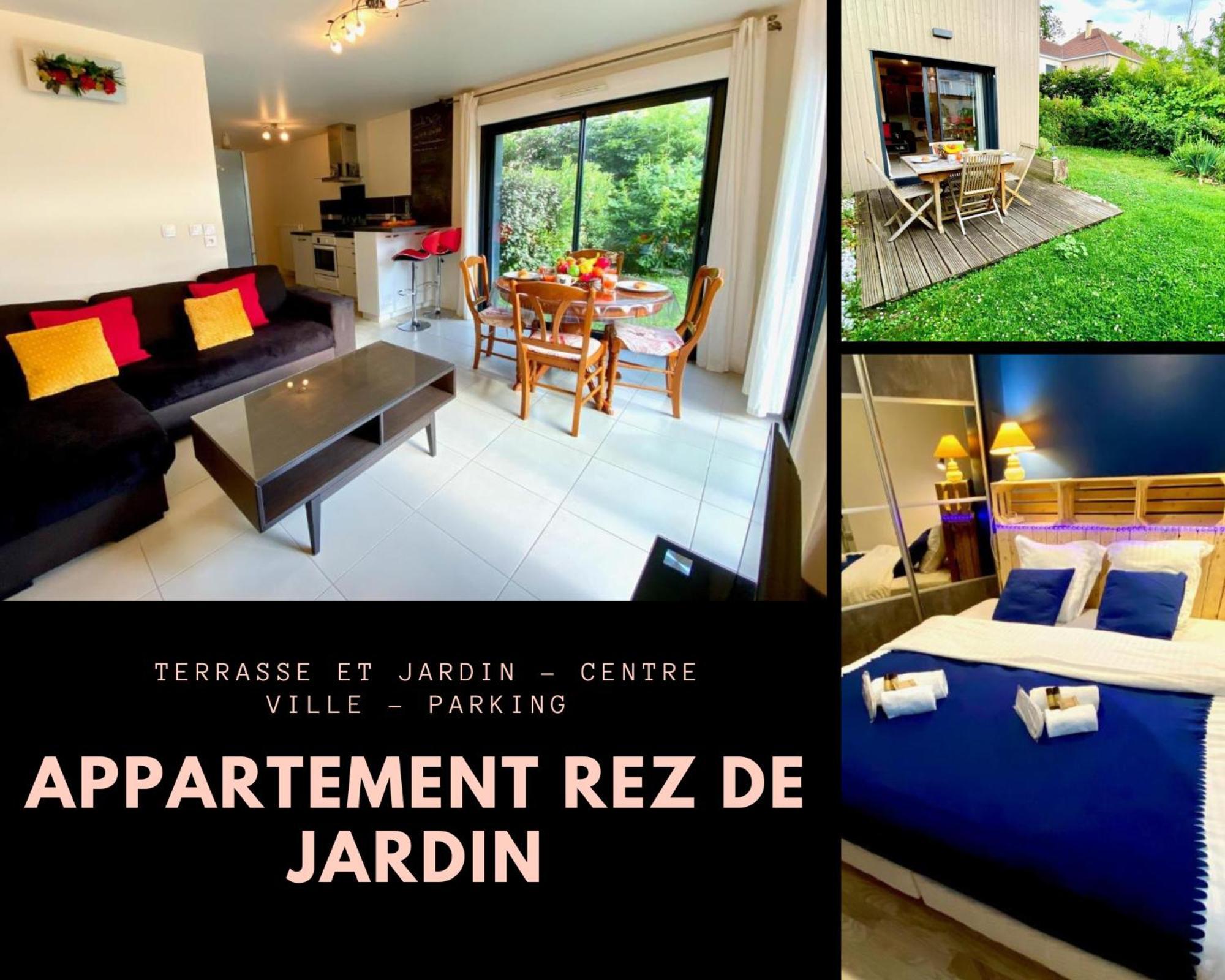 Le Neptune, Appartement Avec Parking Et Jardin Proche Universite Caen Exterior foto